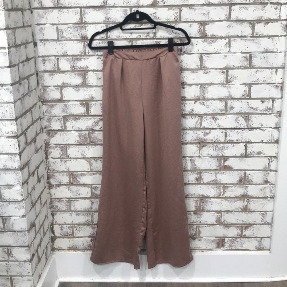 Satin Flare Bottoms